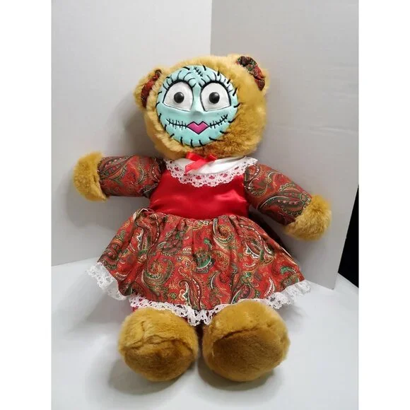 Nightmare Before Christmas Sally Plush Custom Homemade Unique Horror Teddy Bear - Picture 5 of 5